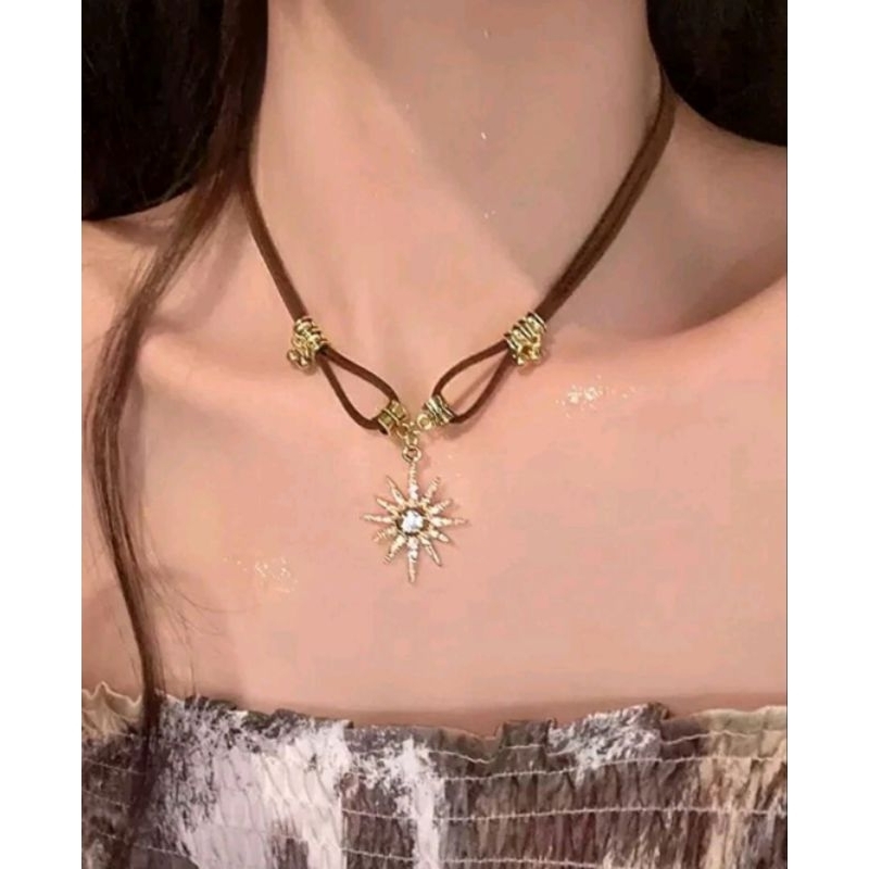 พร้อมส่งจากไทย 🇹🇭  สร้อยคอสไตล์วินเทจโบฮีเมียน - รูปที่ 5