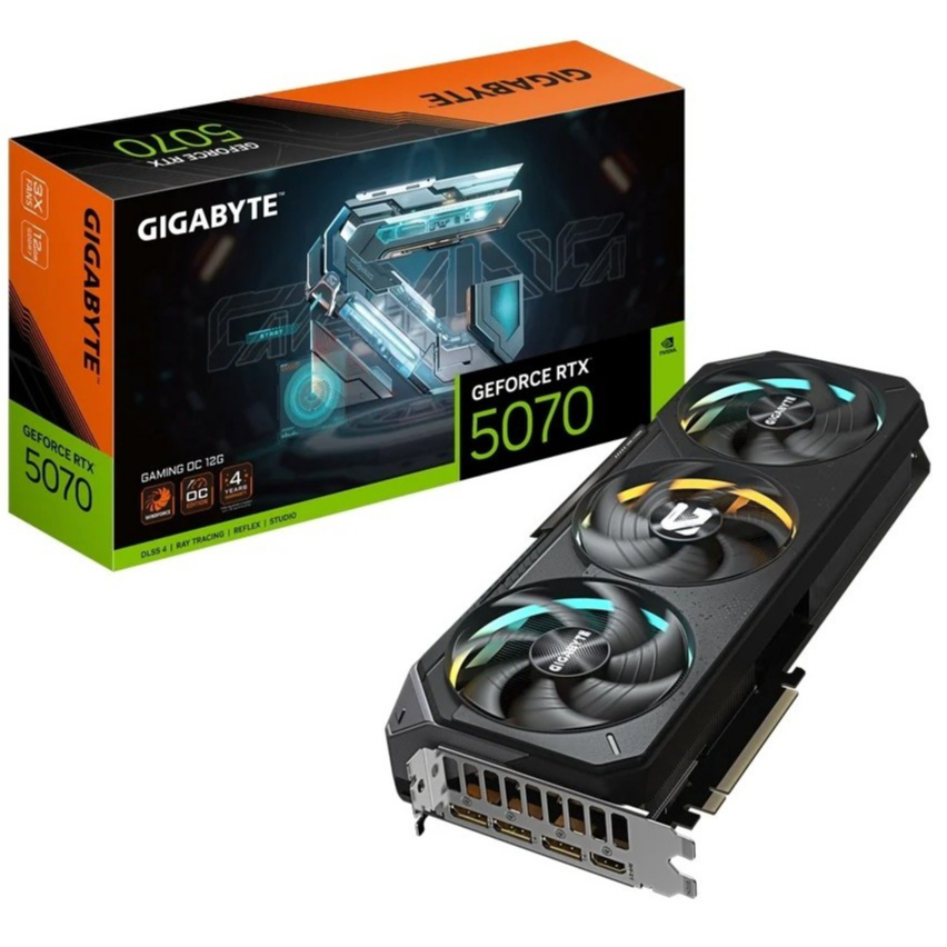 GIGABYTE RTX5070 GAMING OC 12GB GDDR7