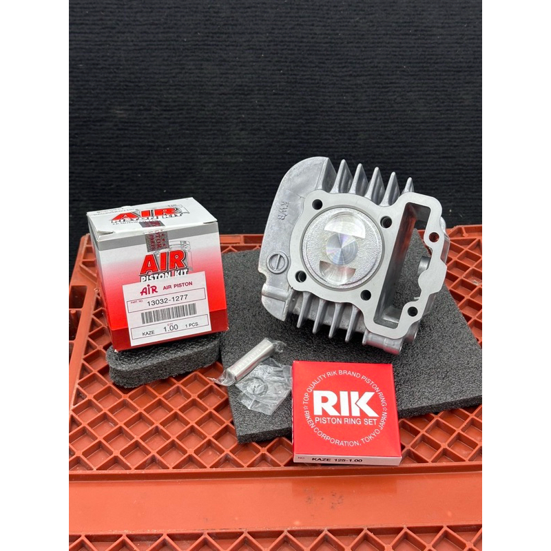 เสื้อ110iลูก57มิลลูกคาเซ่พร้อมหลบวาล์ว2วาวใส่110iได้ทุกรุ่นไม่เกินปี2020