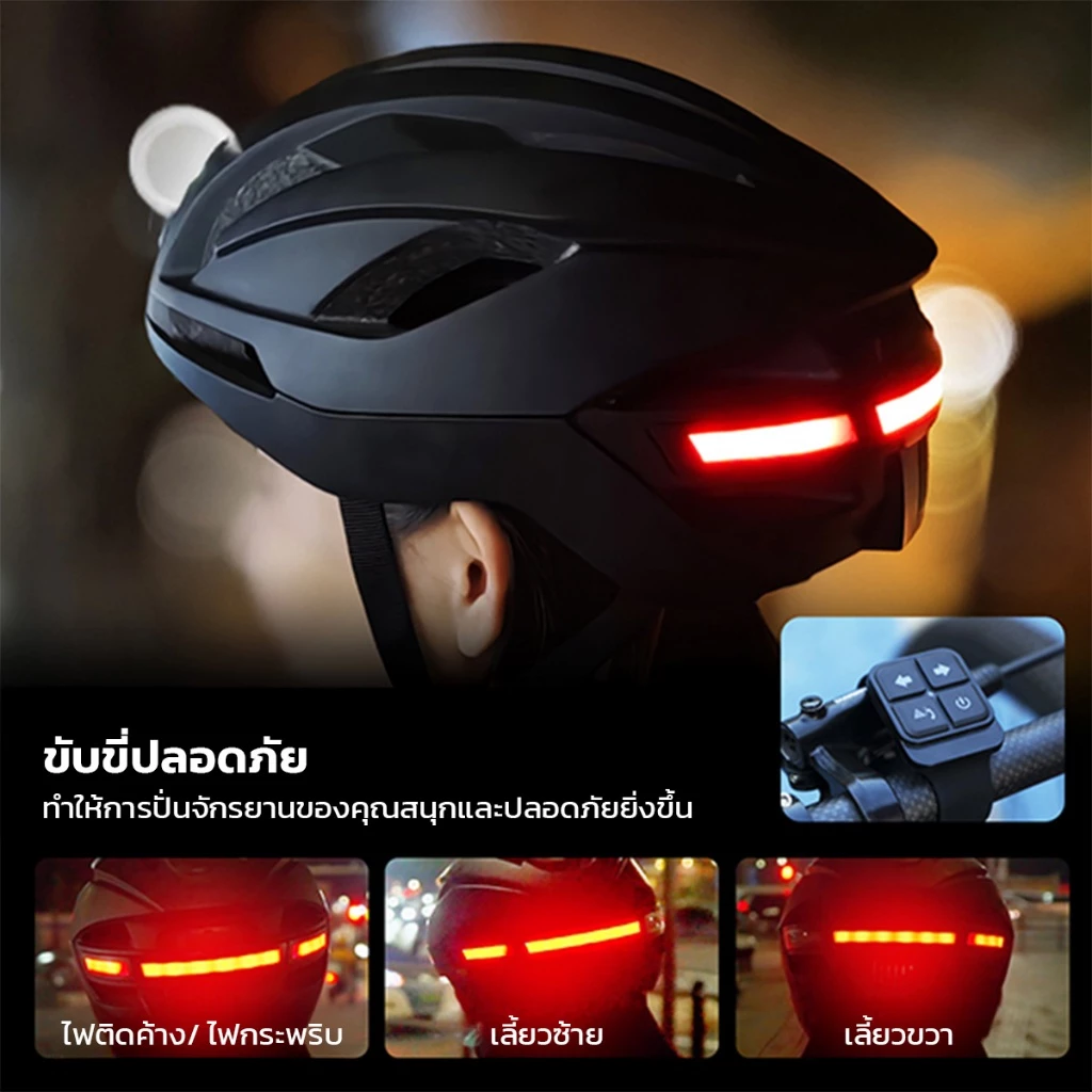 LOFTHOME หมวกกันน็อคจักรยานพร้อมกล้องบันทึกภาพ thumbnail 3