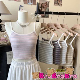 [ส่งจากไทย] 𝑩𝒓𝒂𝑩𝒓𝒂𝑩𝒓𝒂 #bra-298 สายเดี่ยว บรามีฟองน้ำ เสื้อกล…