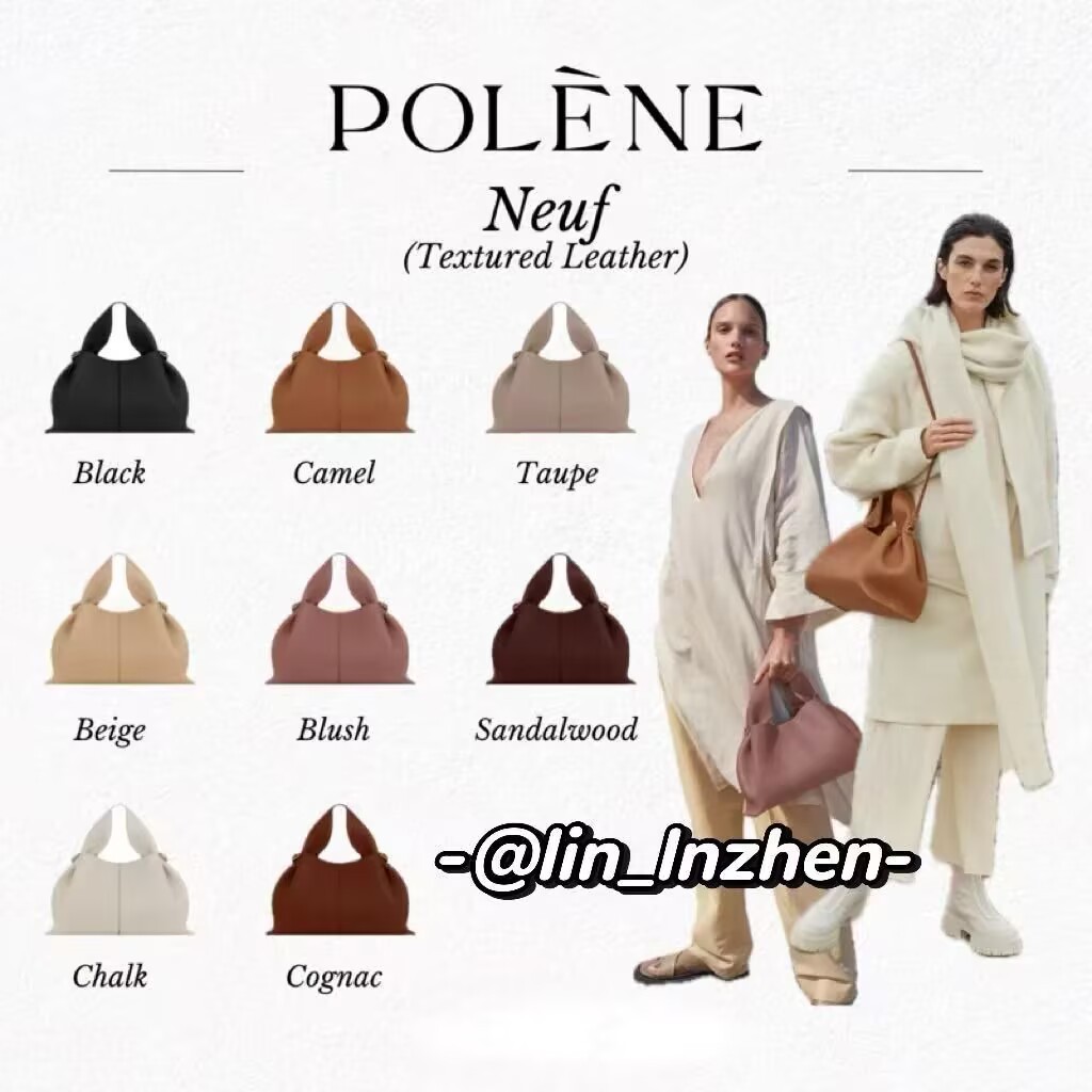 ของแท้ 100% พร้อมส่ง Polene Neuf Mini Camel bag