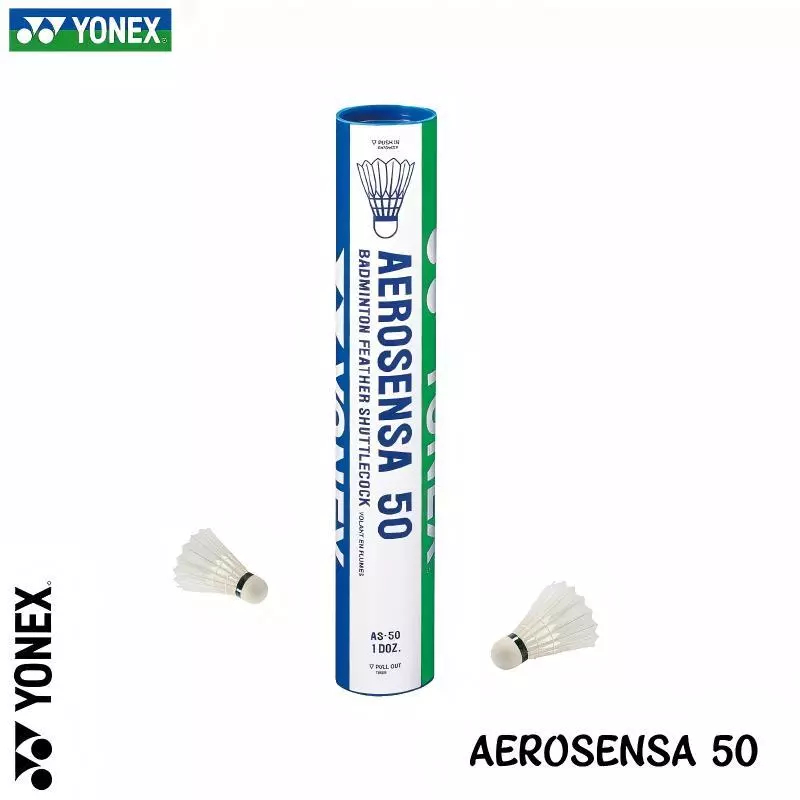 YONEX  AS-50 ยางขนไก่แบดมินตัน | ของแท้นำเข้า | ความเร็ว 77 กรัม | สำหรับคลับและแข่งขัน