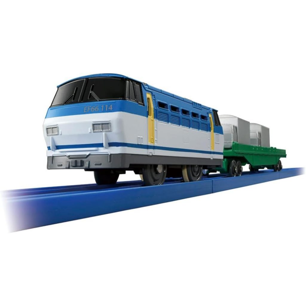 รถไฟพาเรลของแท้ Takara Tomy Plarail S-58 Piggyback Transport Train