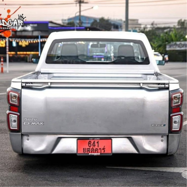 แผ่นปิดท้าย อีซูซุ 2020-2025 ตัวเตี้ย ปิดท้ายออนิว งานไฟเบอร์ มีทุกสี มีแผ่นดิบ มีสต๊อก ส่งพร้อมน็อต
