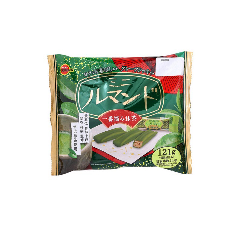 [พร้อมส่ง] bourbon mini lumonde matcha115g./ bourbon else matcha 115g./ mini bit choco matcha108g./ 