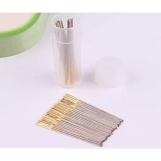 *พร้อมส่ง* แพค 6 ชิ้น เข็มร้อยไหมปักครอสติช ร้อยไหมขนาด 3 เส้นเล็กใส่ในครั้งเดียวได้