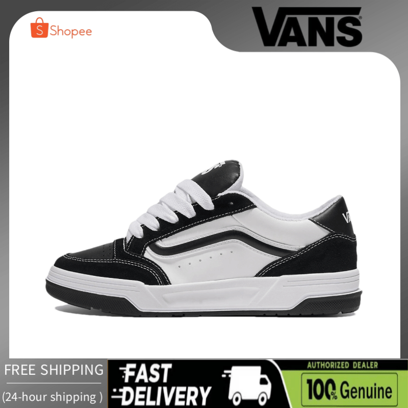 🔥ของแท้100%🔥 Vans Hylane ShoeBLACK/WHITE/GUM รองเท้าผ้าใบ ไฮเลน ชาย หญิง 👟น้ำหนักเบา​  ใส่สบาย