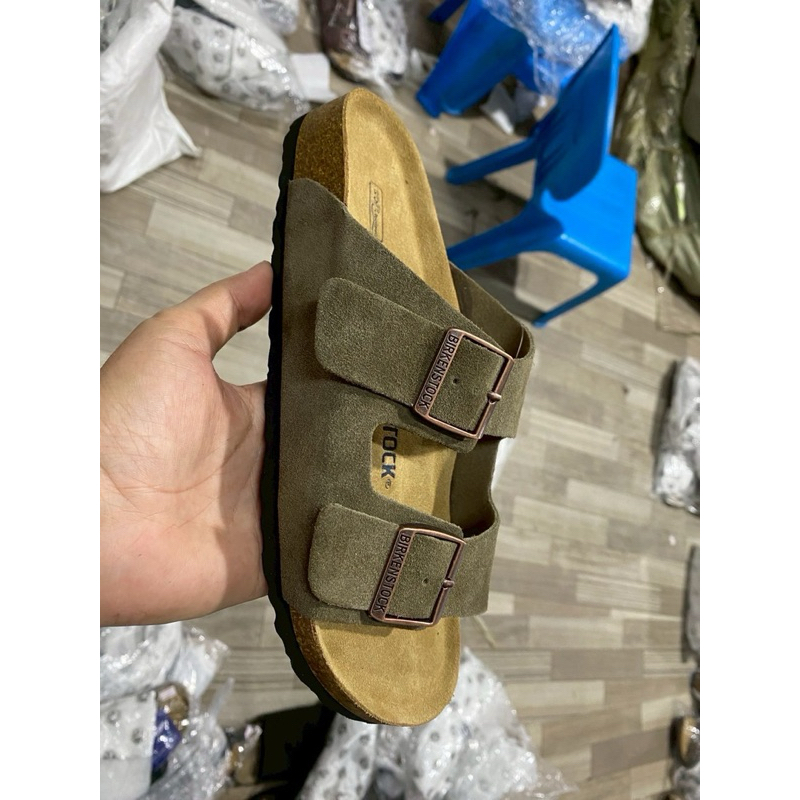 🛒🚩จัดโปร!! รองเท้าแตะสวม หนังกลับ  ผู้ชาย BIRKEN_ ไบเคนสต็อค [เกรด Hi end 1.1]พร้อมกล่อง sz.💕(36-