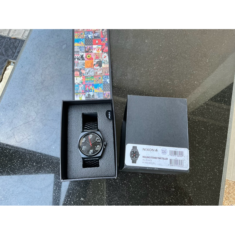 Nixon Time Teller x Rollingstones ของแท้มือ1 [เครื่องนอก]