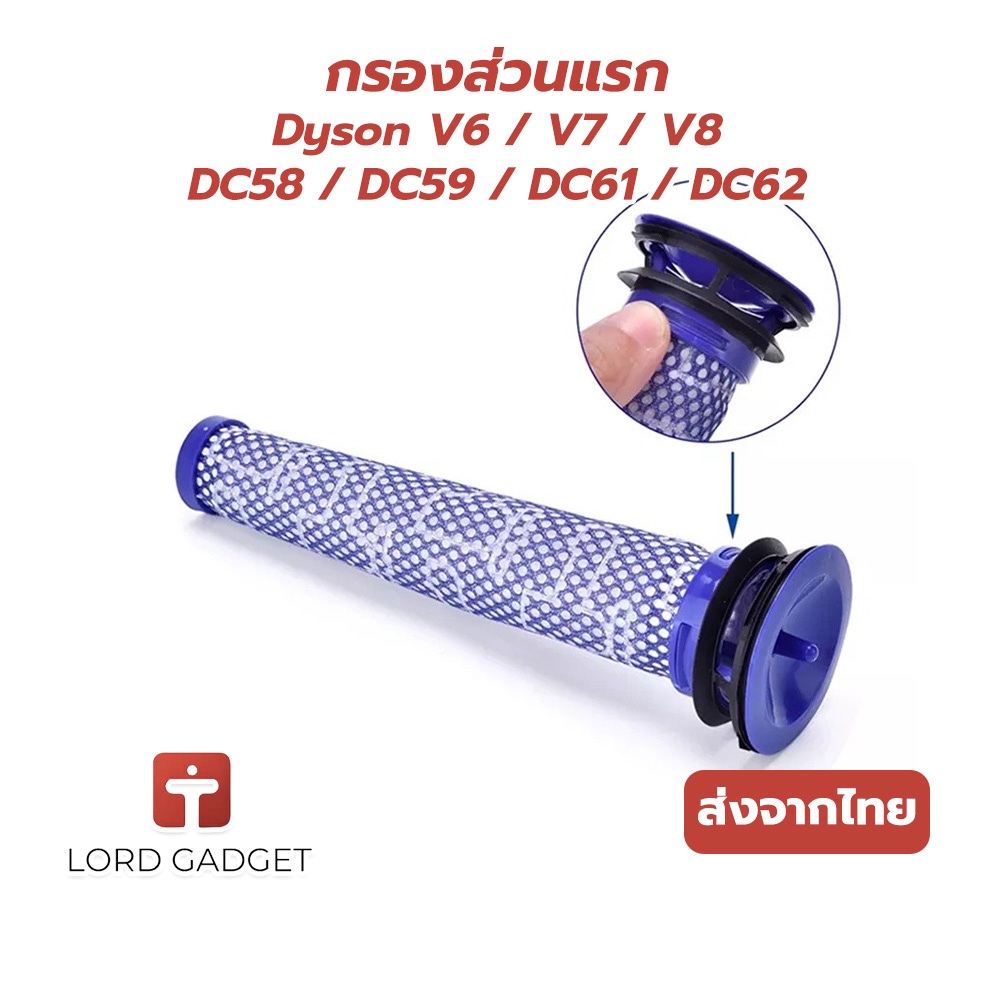 ไส้กรองสำหรับ Dyson V6 / V7 / V8 / DC58 / DC59 / DC61 / DC62