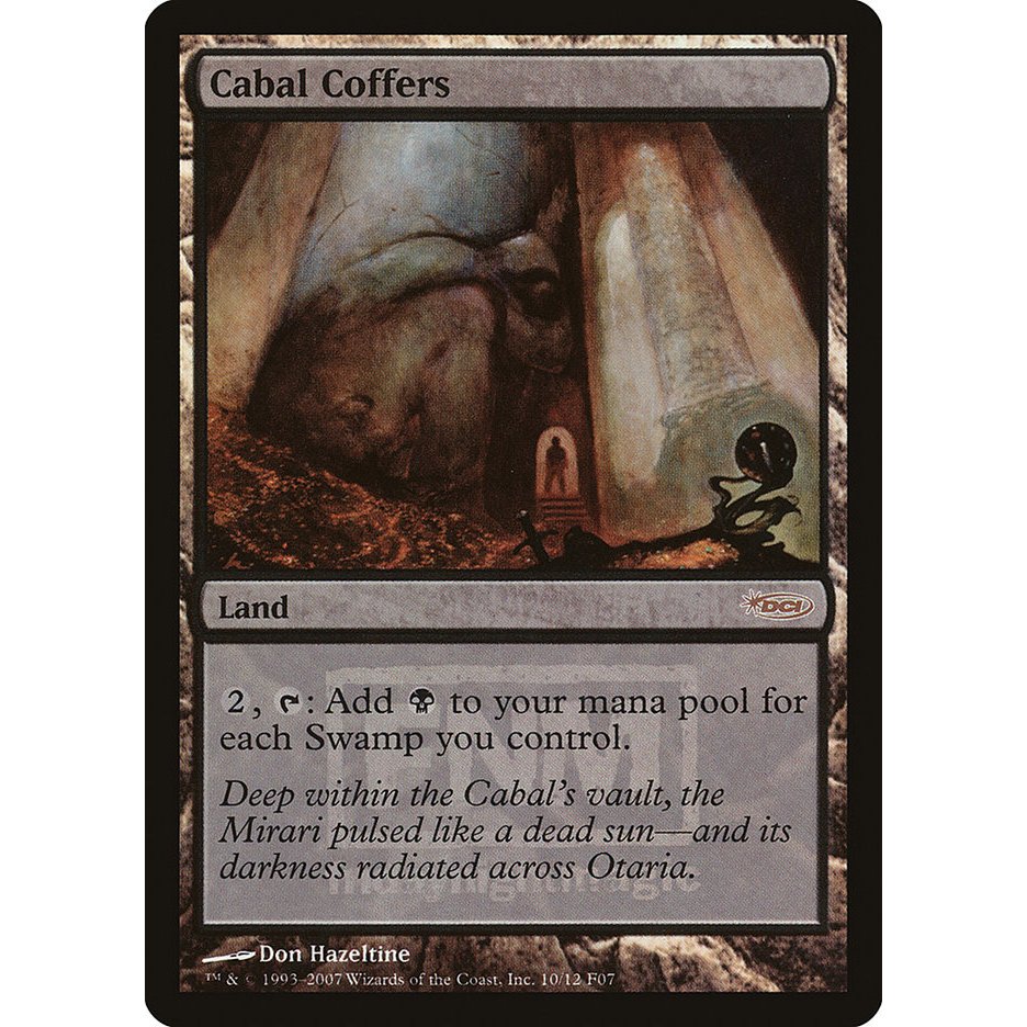Cabal Coffers การ์ด Magic the Gathering [MTG] ของแท้