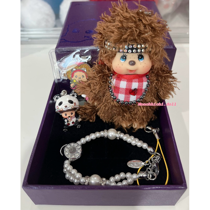 (เก็บโค้ดส่วนลด 30%) พวงกุญแจห้อยกระเป๋า ม่อนชิชิ Monchhichi keychain