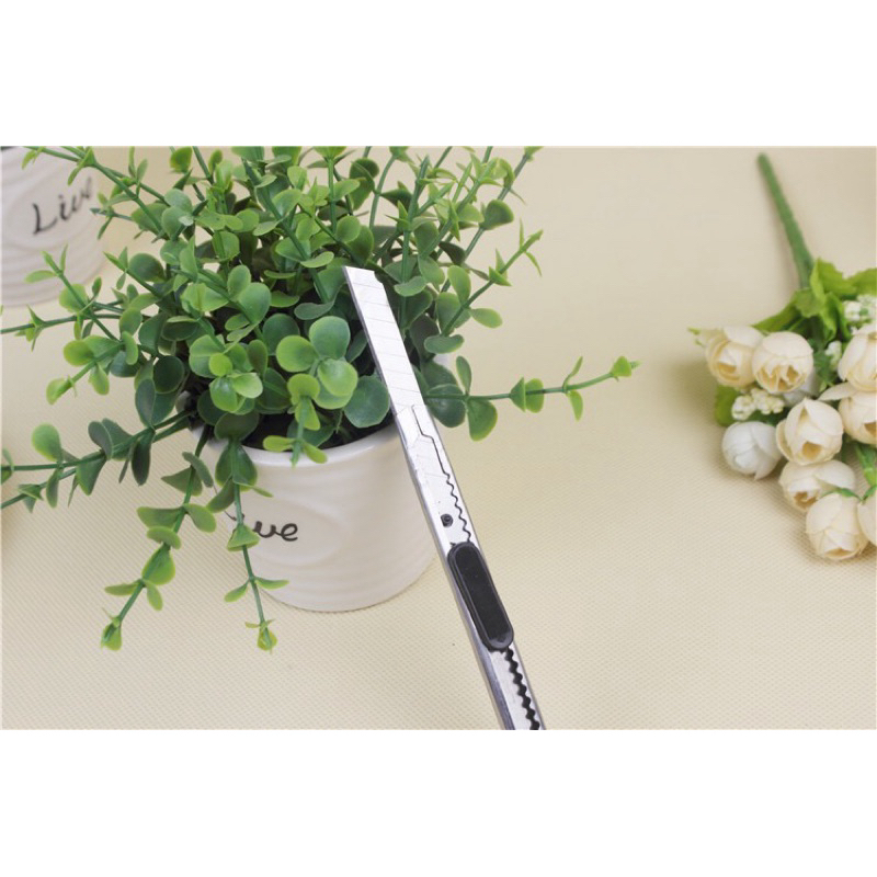 คัตเตอร์ มีดคัตเตอร์ คัตเตอร์สแตนเลส คัตเตอร์ปลายแหลม cutter สินค้าพร้อมส่งนะครับ