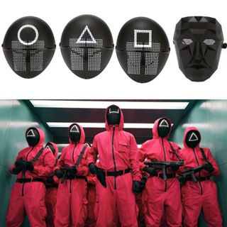 💥 พร้อมส่งด่วน 💥  หน้ากากสควิซเกมส์ หน้ากากผู้คุมเกม หน้ากาก…