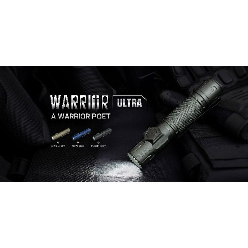 ไฟฉาย Olight Warrior Ultra 2500LM Tactical with OAL Material
