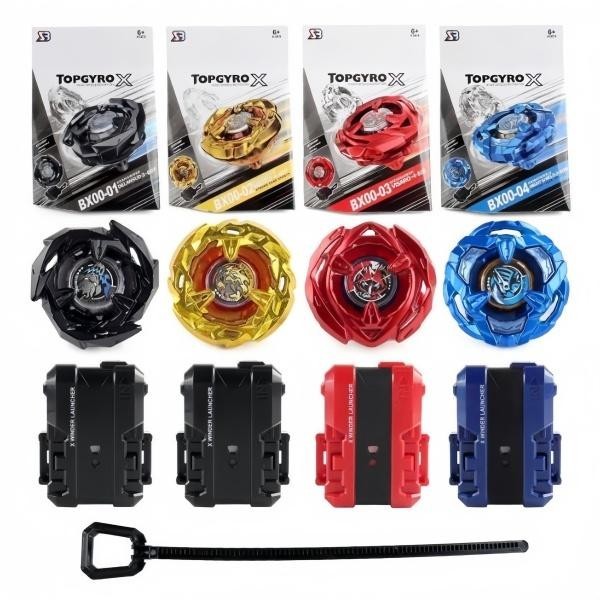 🔥X BX Gyro🔥 ลูกข่าง สำหรับผู้เริ่มต้นของเล่นต่อสู้โลหะ ลูกข่างหมุน ชุดลูกข่างเบย์เบลด ซื้อเป็นของขวัญให้เด็ก