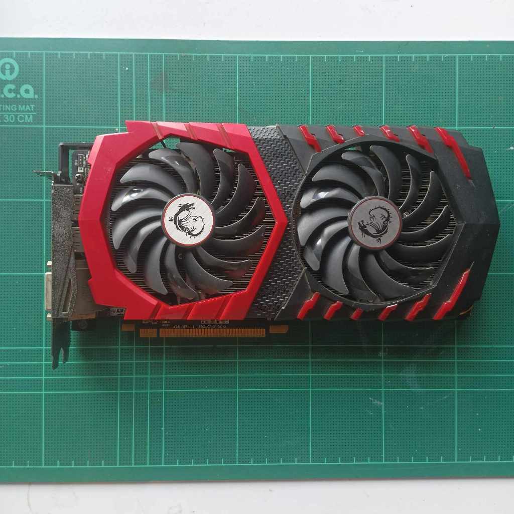 การ์ดจอ msi  rx 480 8gb (มือสอง)