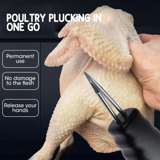 เครื่องถอนขนสัตว์ ชาร์จแบตได้ เครื่องถอนขนไก่ ขนเป็ด ขนห่าน ขนวัว ขนหมู ที่ถอนขนไก่ ที่ถอนขน แบบพกพา กันน้ำ การชาร์จ