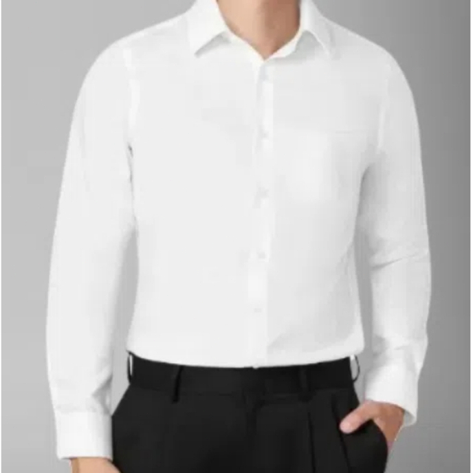 Everyday Shirt เสื้อเชิ้ตสีขาว แขนยาว Regular Fit ทรงปกติ แต่งตัวง่าย ดูดี รีดง่าย ใส่ได้หลายลุคทุกโอกาส