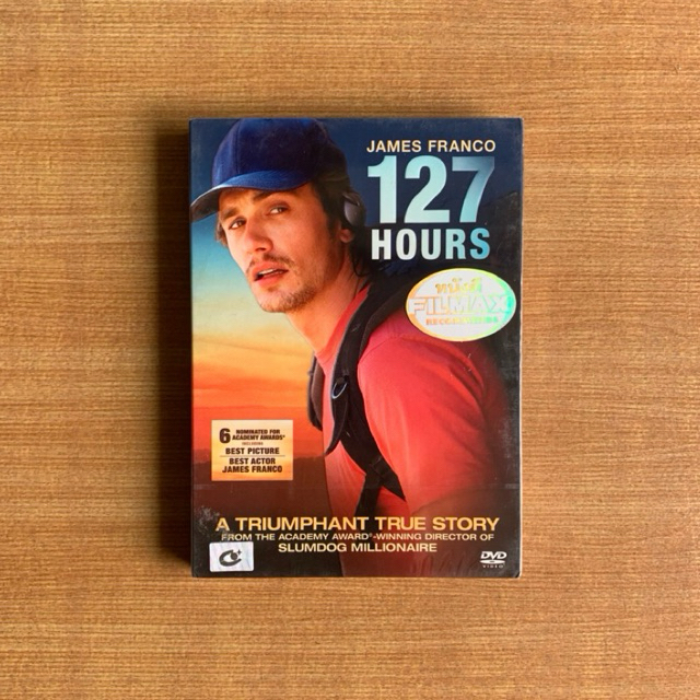 DVD : 127 Hours (2010) 127 ชั่วโมง [มือ 1 ปกสวม] Danny Boyle / James Franco / ดีวีดี หนัง แผ่นแท้ ตร