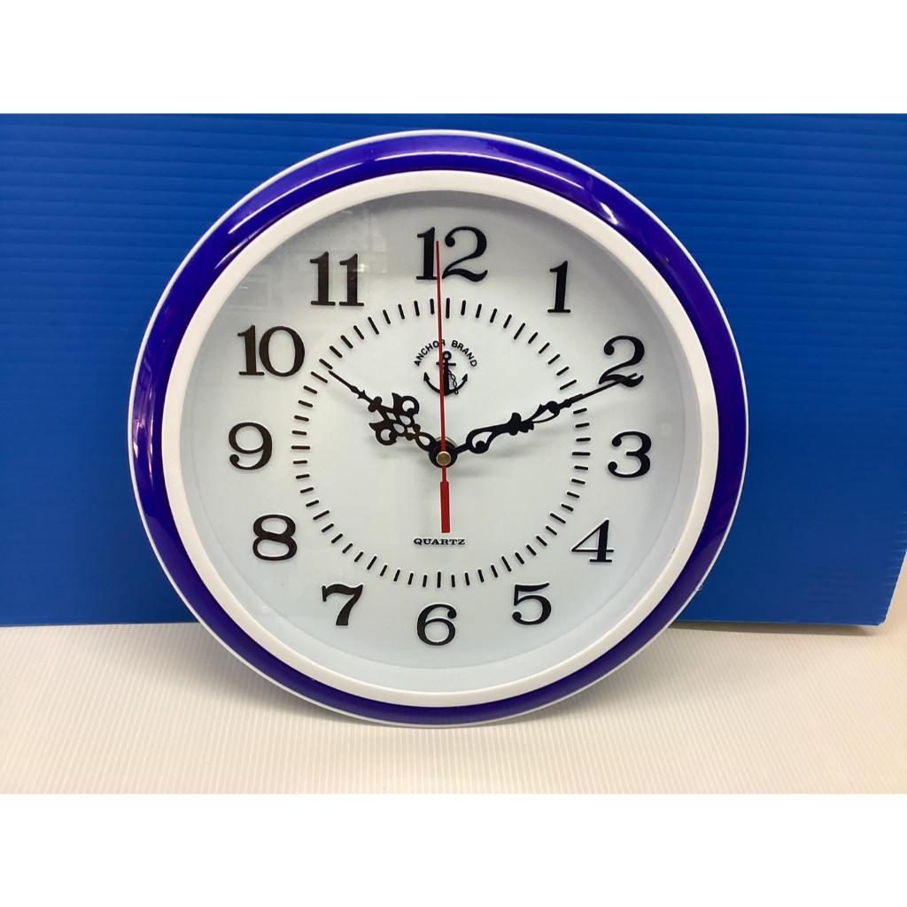 นาฬิกาแขวนผนัง สมอแท้ ขนาด 10 นิ้ว หรือ 25 ซม.