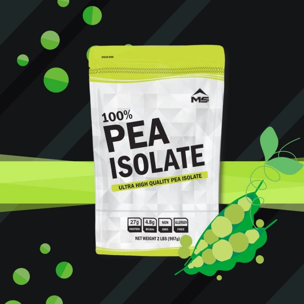 MS PEA PROTEIN ISOLATE พีโปรตีน ถั่วลันเตา โปรตีนพืช แพ้ Whey SOY ทานได้ thumbnail 5