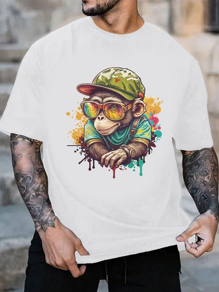 [Duomi]เสื้อยืดแขนสั้นสำหรับผู้ชายของขวัญสำหรับผู้ชาย และผู้ชายเหมาะสำหรับออกไปข้างนอก