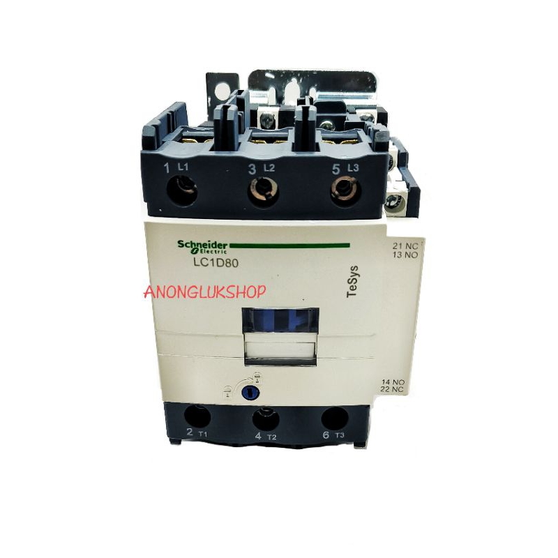 LC1D80 LC1D-80 LC1-D80  Magnetic Contactor LC1D80M7C  220VAC แมกเนติก คอนแทคเตอร์ 220Vac 50/60Hz