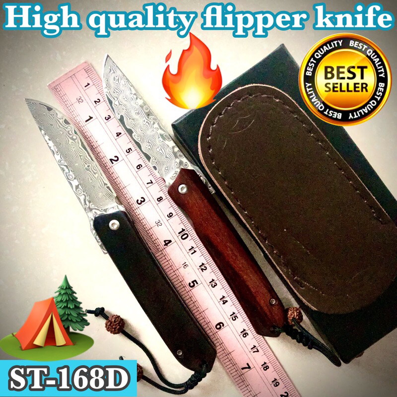 Damascus VG10 Knife ST-168D Used for collection