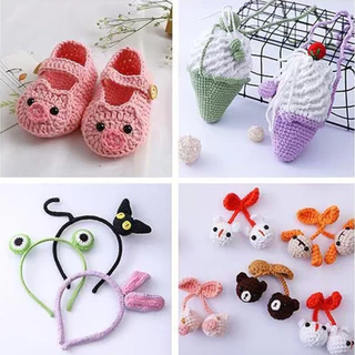 ไหมพรมคอตตอนนม 4ply milk cotton yarn น้ำหนัก50กรัม สีสวยครับ สบายและอ่อนนุ่ม พร้อมส่งจากไทย
