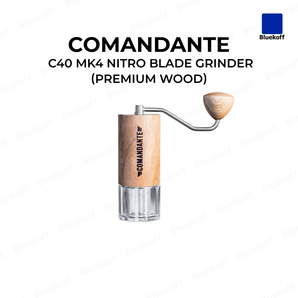 Bluekoff Comandante C40 MK4 Nitro Blade Grinder (Premium wood) เครื่องบดมือ