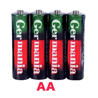corcai ถ่าน ถ่านรีโมท Bettery 2A,3A Germania ปลอดภัยไร้สารปรอท แพค 4 ก้อน ของแท้ 100% พร้อมส่ง