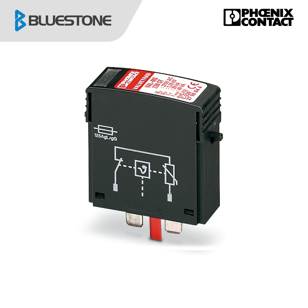 Type 2 surge protection plug VAL-MS 230 ST อุปกรณ์ป้องกันฟ้าผ่า ไฟกระชาก (2798844) [ไม่รวมbase ฐานรอง Surge]