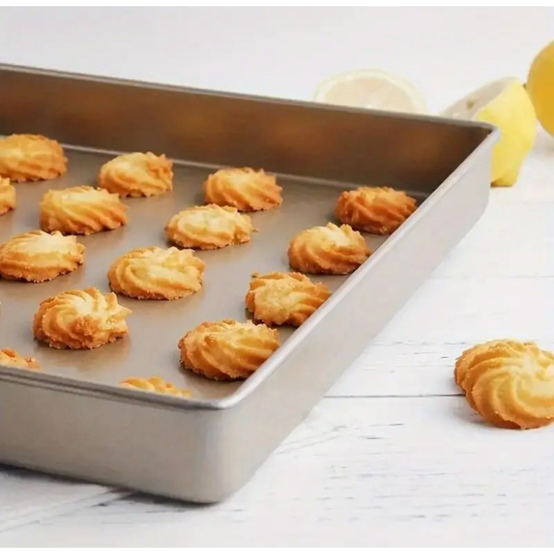 [อุปกรณ์เบเกอรี่ ] ถาดอบเบเกอรี่ สี่เหลี่ยม ขนาด  28cm x 28cm //129.-🍰