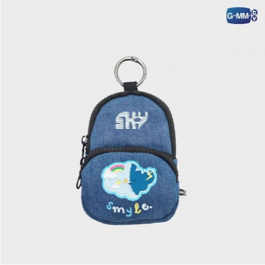 SMYLE MINI BACKPACK CHARM #SKY (พร้อมส่ง๗
