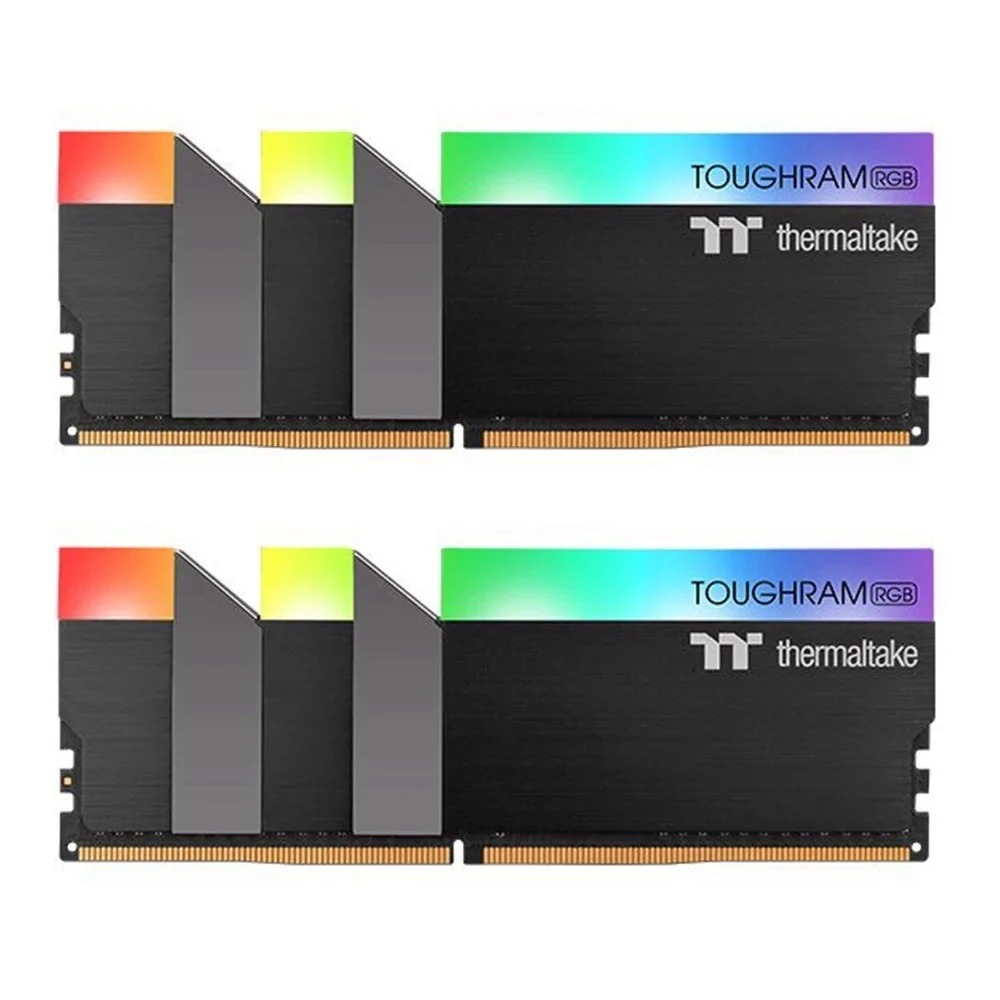 แรม RAM DDR4/3200 32GB THERMALTAKE TOUGHRAM RGB (16GBx2) 32GB BUS3200 ประกัน LT