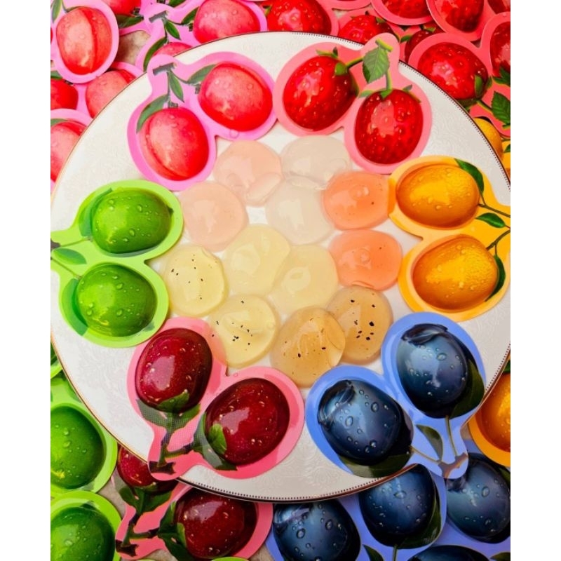 เยลลี่องุ่น3Dรสผลไม้=ปลีก=1กก