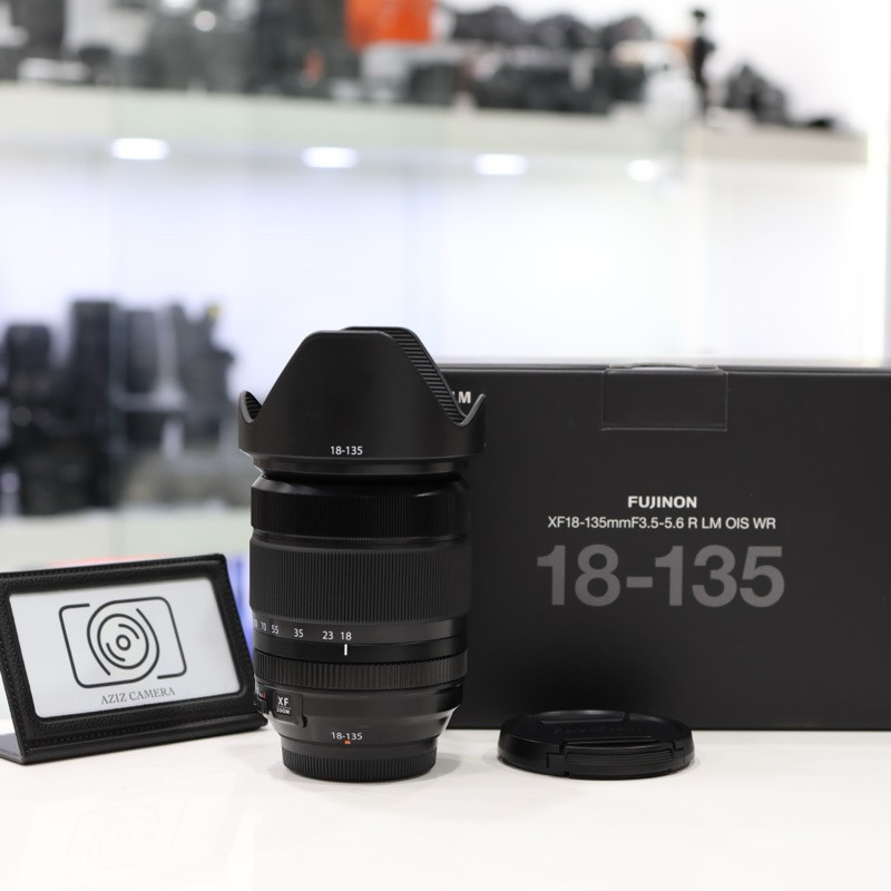 เลนส์​ Fuji XF18-135 F3.5-5.6 R LM OIS WR มีกล่องครบ สภาพ​สวยมาก เครื่องศูนย์ไทย