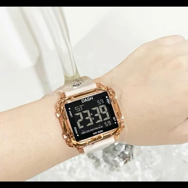 (M34) รุ่นใหม่ล่าสุด นาฬิกา SPORT DASH แท้ รุ่น 2110 ระบบดิจิตอล กันน้ำ (11 สี)