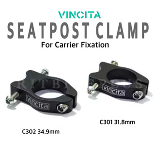 รัดหลักอานจักรยาน VINCITA Seatpost Clamp for Carrier Fixatio…
