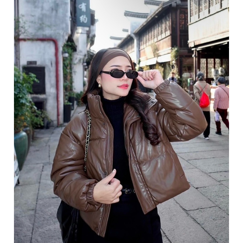 เสื้อ Jacket หนัง Pu