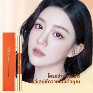 ปากกาคอนทัวร์ 2 หัว คอนทัวร์หน้า ไฮไลท์ เฉดดิ้งแบบแท่ง สองสี กันน้ํา กันเหงื่อ ติดทนนาน สีธรรมชาติ ทนทานตลอดเว