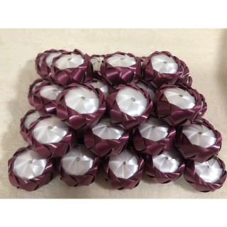 เหรียญโปรยทานมังคุดครี่งลูก แพ็ค 50 ชิ้น(ตัวเปล่า) แถมกระพรว…