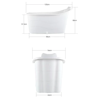 [พร้อมส่ง]อ่างอาบน้ำพลาสติก 120cm สำหรับผู้ใหญ่