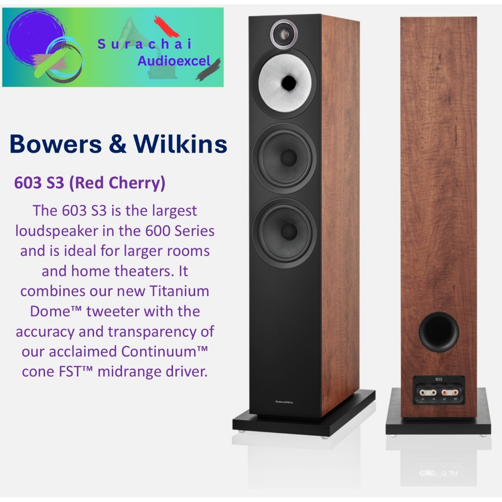 B&W : 603 S3 (RED CHERRY)