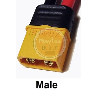 [[ส่งจากไทย]] XT60 Amass Plug with housing ,10awg Silicone Rubber Cable