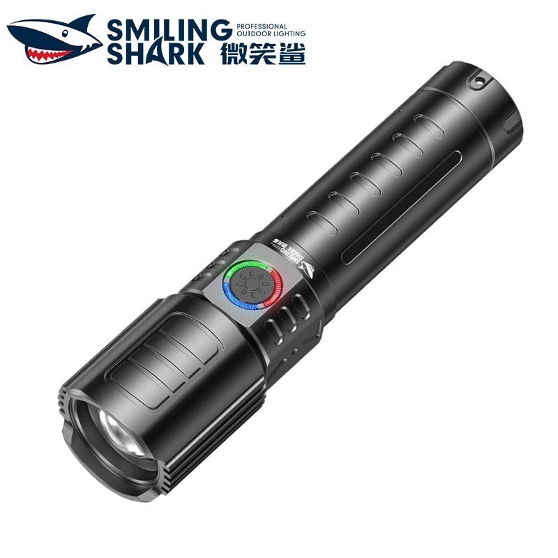 SmilingShark LED-5000 ไฟฉาย LED พลังงานสูง 5000 ลูเมน