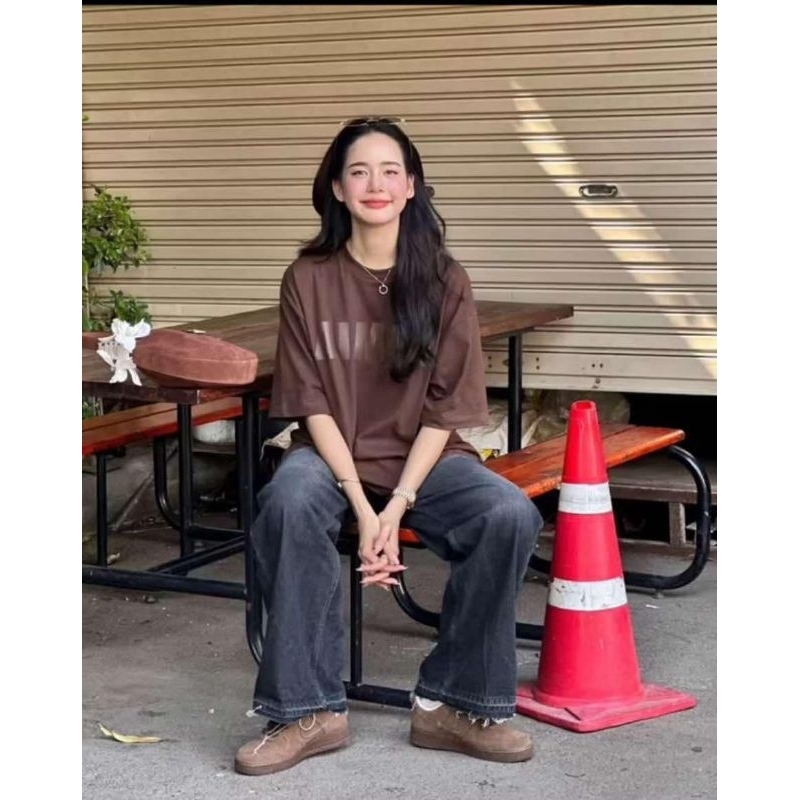 เสื้อยืด AIMER /Used โลโก้ใหญ่