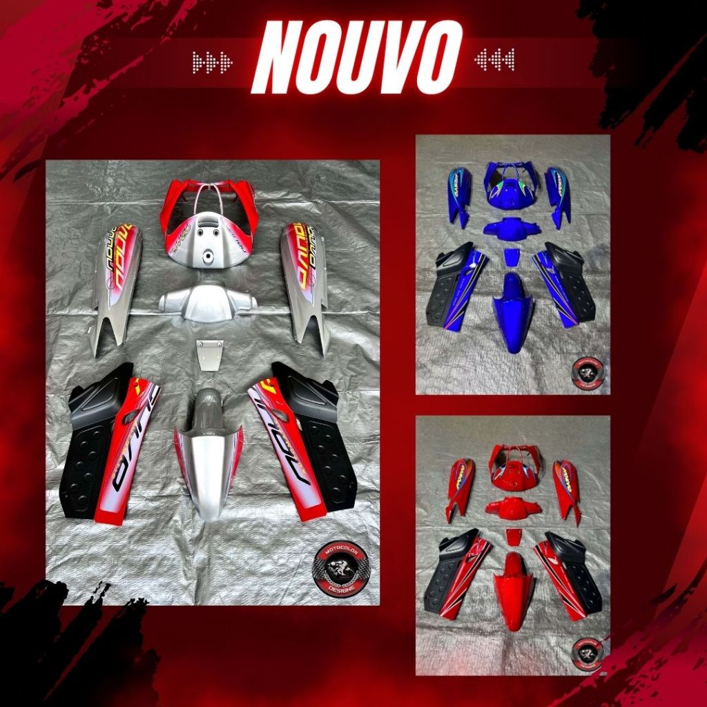 ชุดสีนูโวตัวเก่า  ชุดสีNouvo สีอื่นๆแจ้งในแชท)